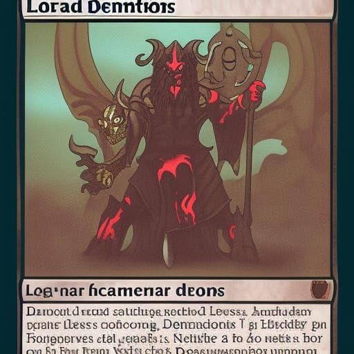 Demonic Lords Gathering in Darkness