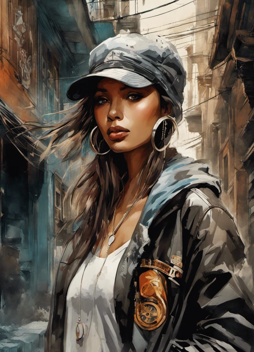 Street hip-hop fashion