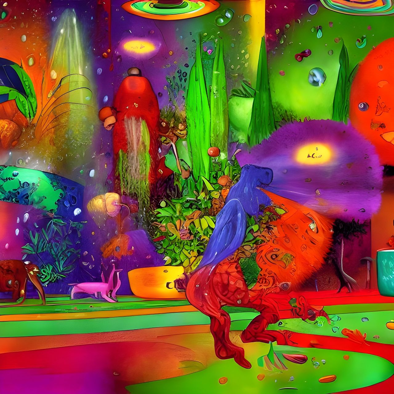 Spectacular Chaos: Dancing Raindrops and Resonating Drumbeat...