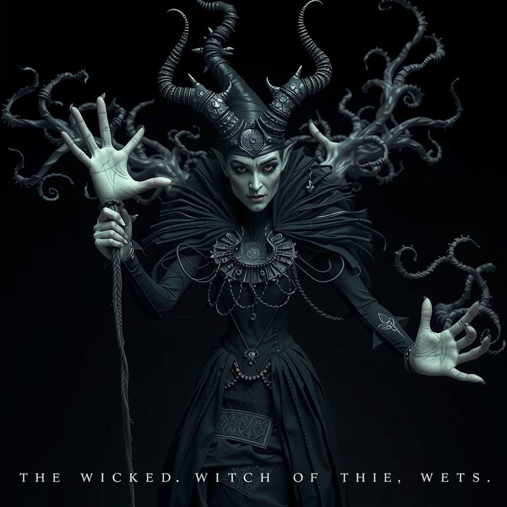 The Incontinent Witch   (thanks ai)