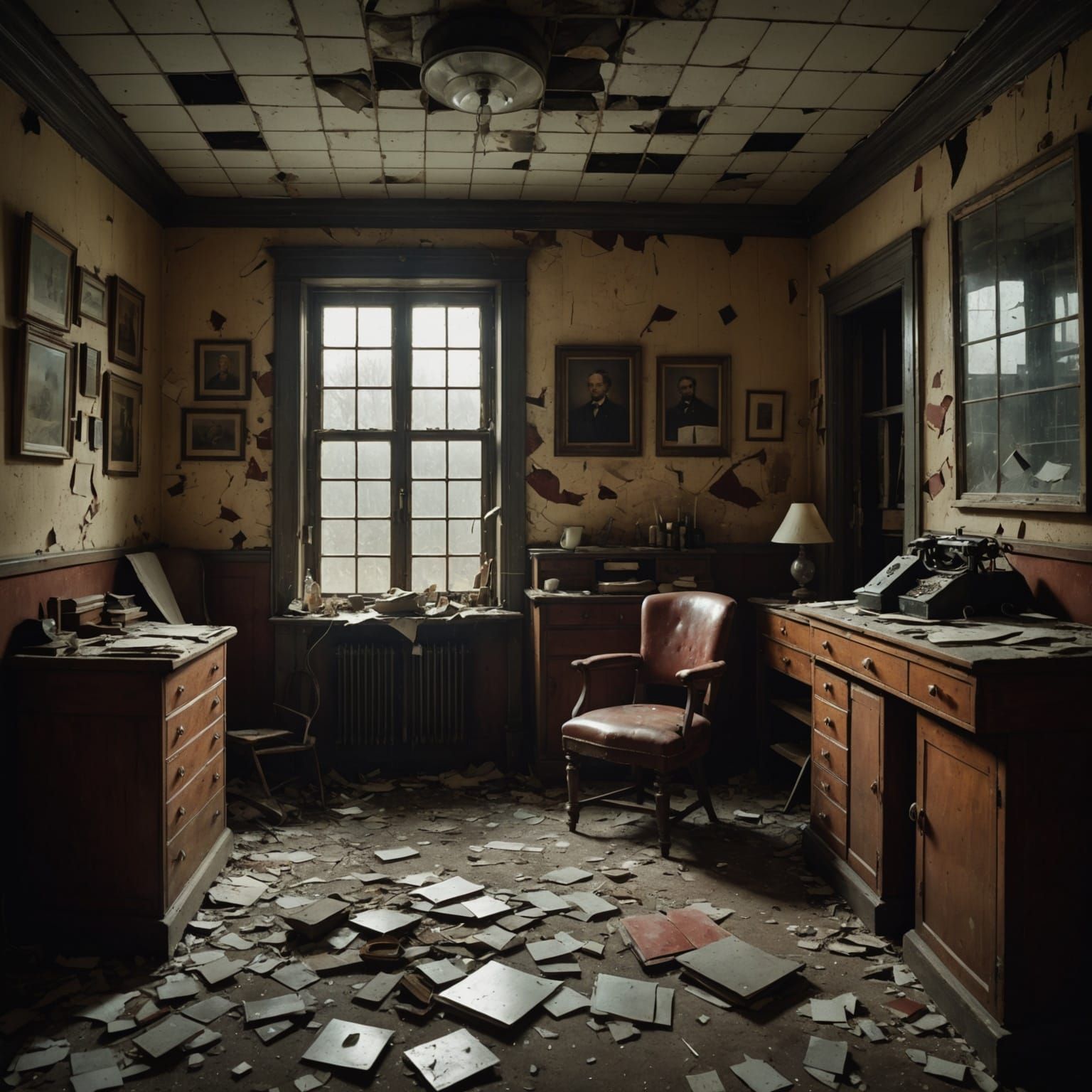Eerie Abandoned Doctor's Office in Disarray
