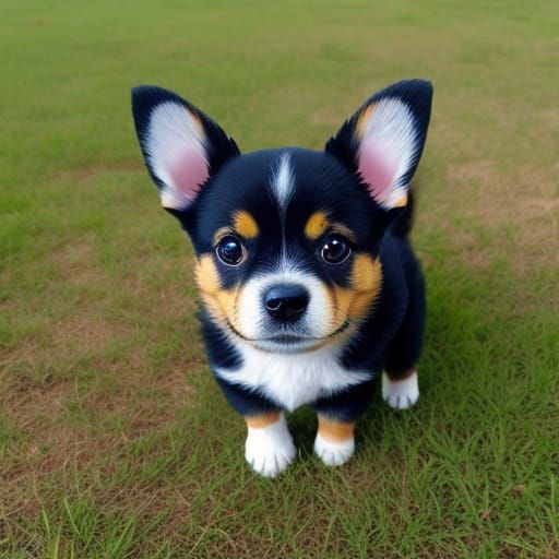 Cute Dog Generated by AI