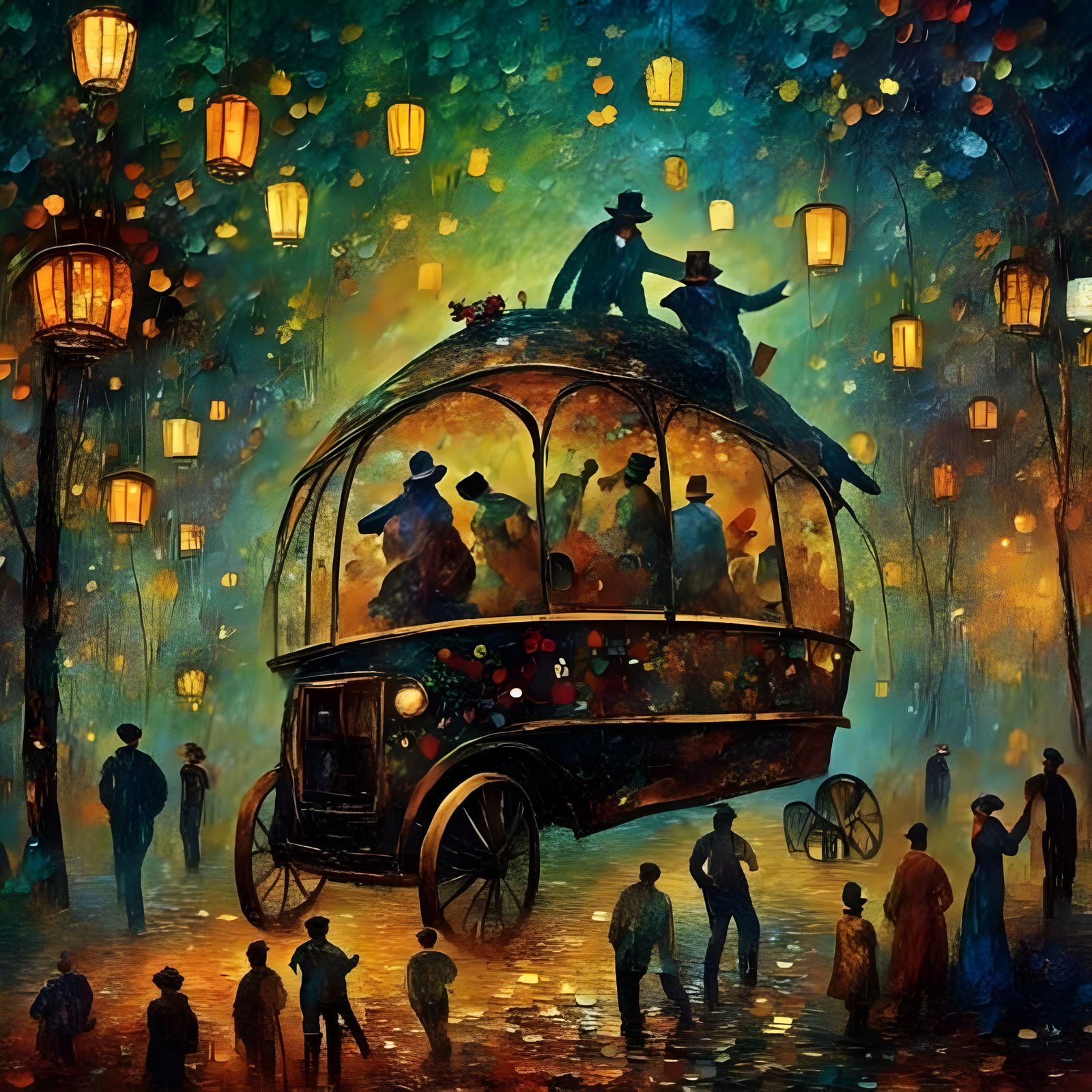 Manatee Figure Emerges from Chaos on City Bus