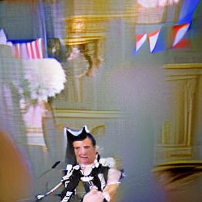 Person in French Maid Outfit with Cat Accessories