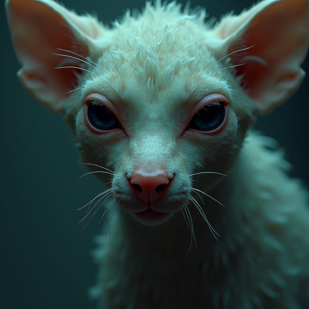 Happy Alien People and Pets: Photorealistic Digital Art
