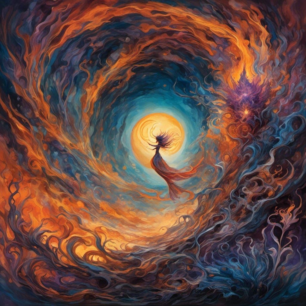 <lora:Dusklings2:1.0>  Elastic flora stretching and twisting...