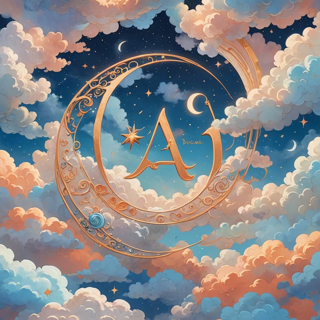 Dreamlike Fantasy Art with Celestial Bodies