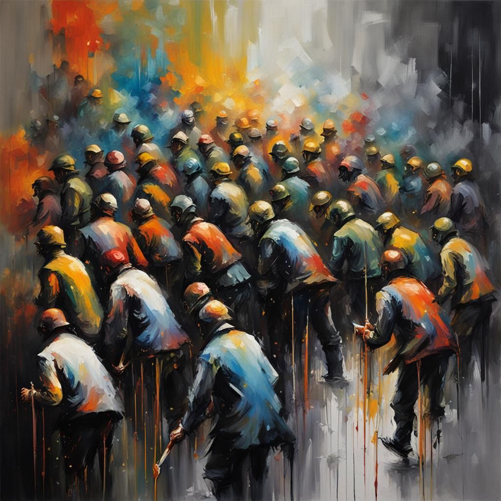 Horrifying Scene Unfolds as Painting Comes Alive