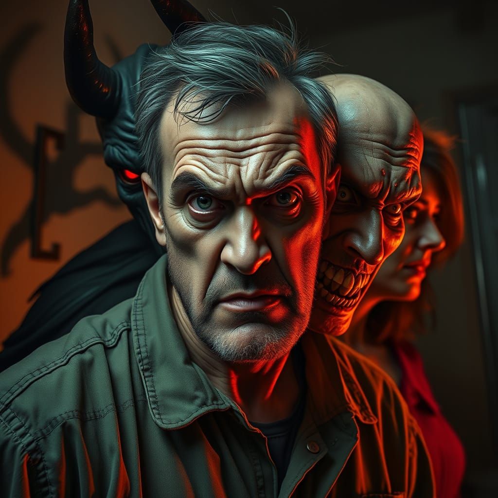 Father's Desperate Struggle Against Dark Forces