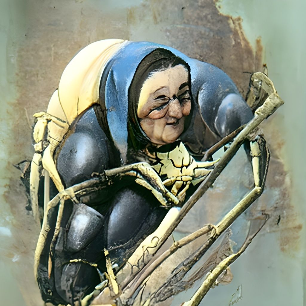 Maman Brigitte in 19th Century Lithography