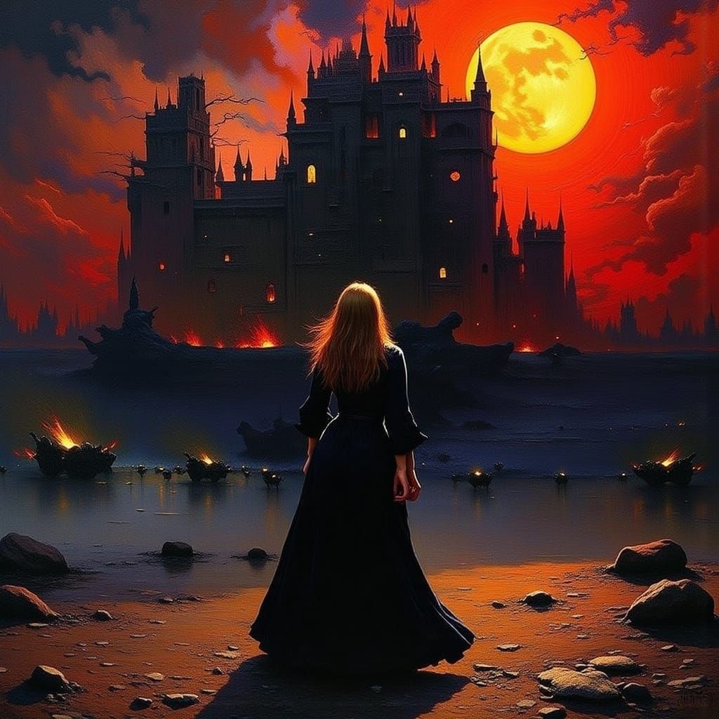 Surreal Heavy Metal Ozzy Osbourne Bat Out of Hell