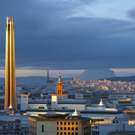 Barcelona Chair in Berlin, Bauhaus Matte Painting