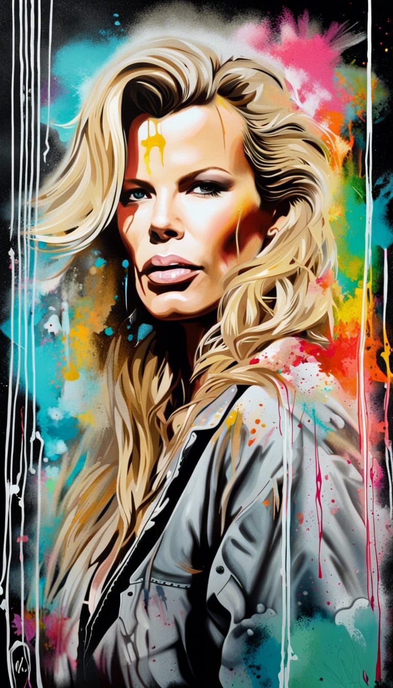 Kim Basinger (Graffiti)