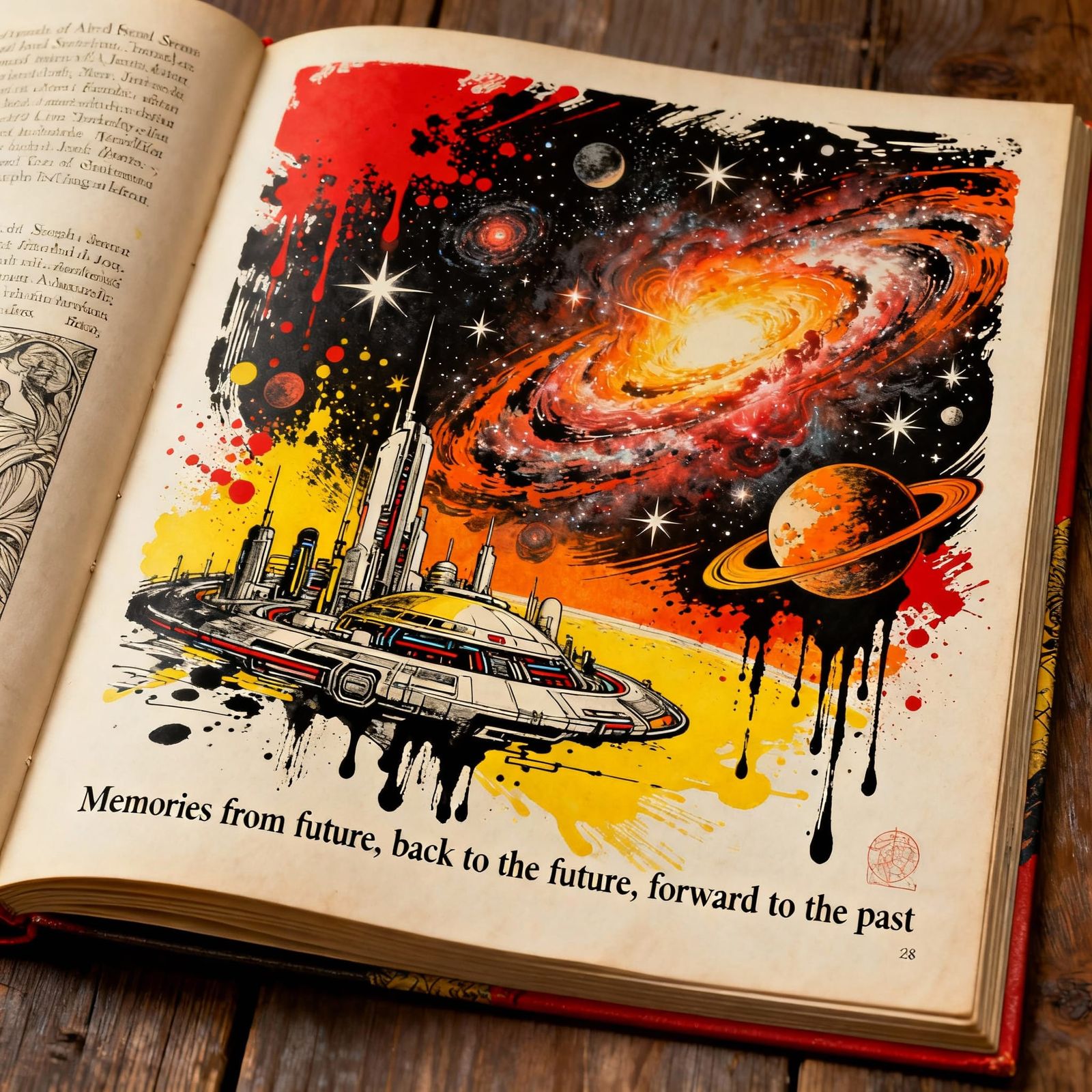 Utopian Cyberpunk Fantasy: Memories from the Future