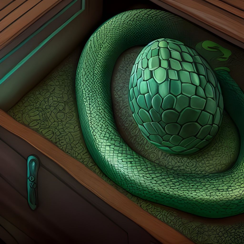 Item Nr. 1: Pristine dragon egg from ancient yuanti ruins