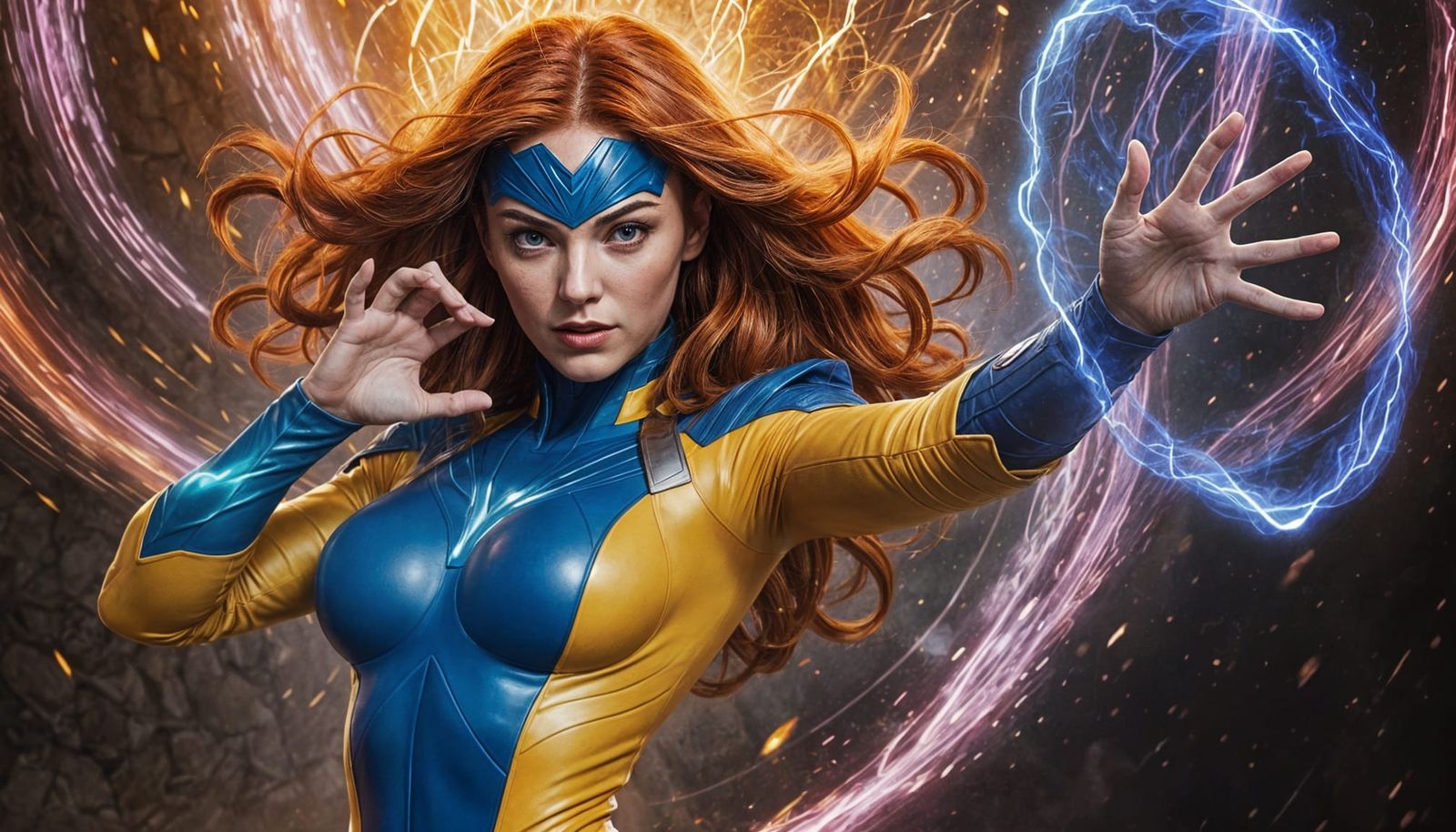 Jean Grey Unleashes Her Psychic Powers in Hyperrealistic Art