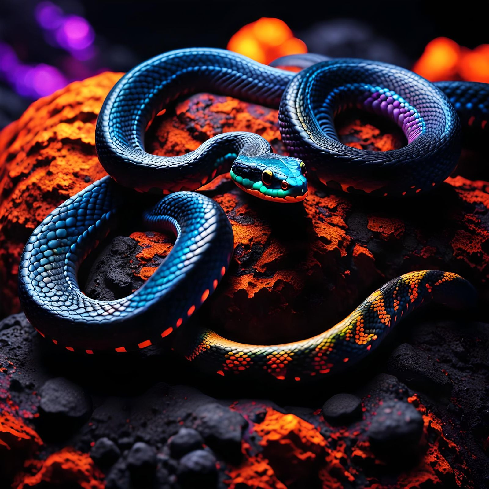Lava Snake