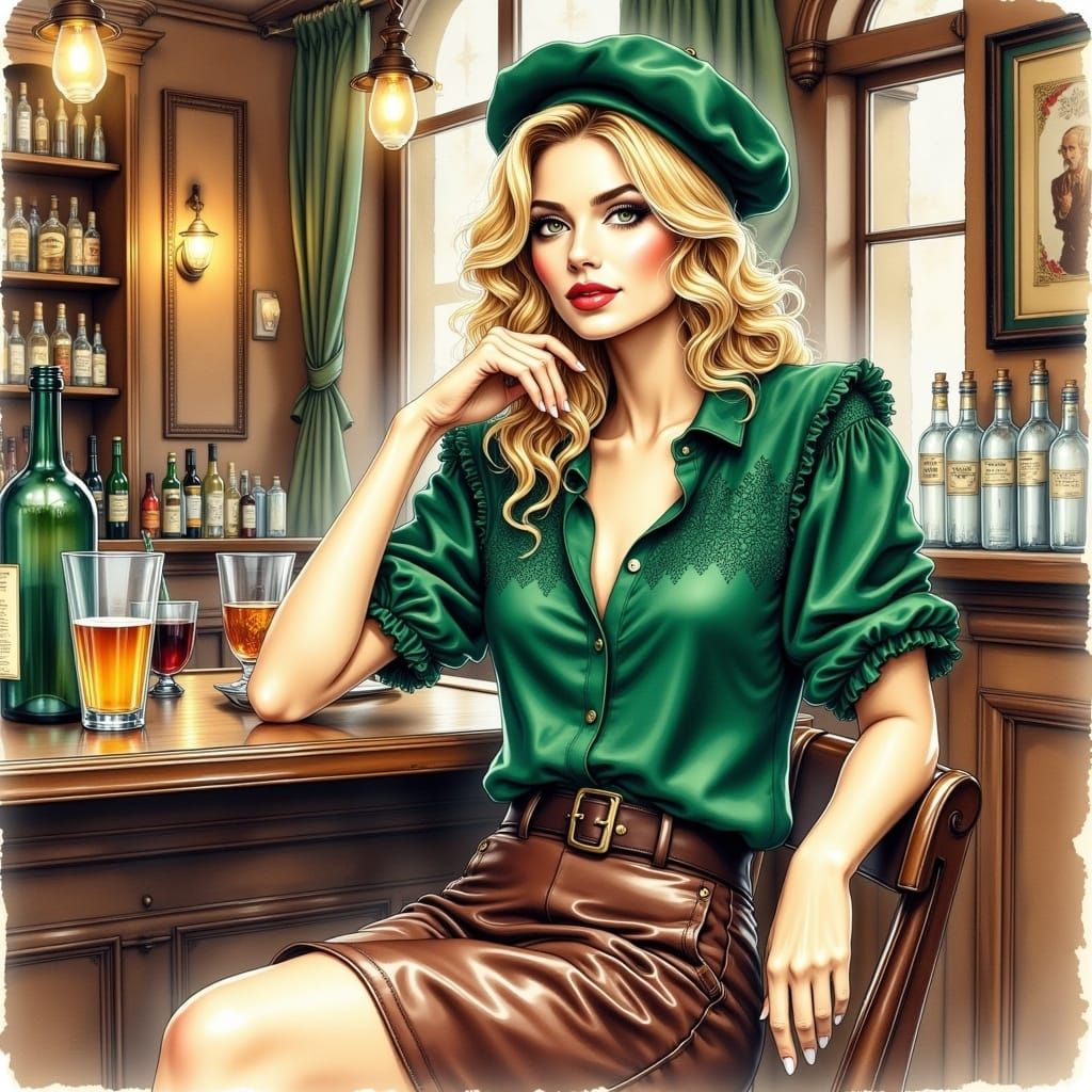 <lora:Ink illustration:1.0>