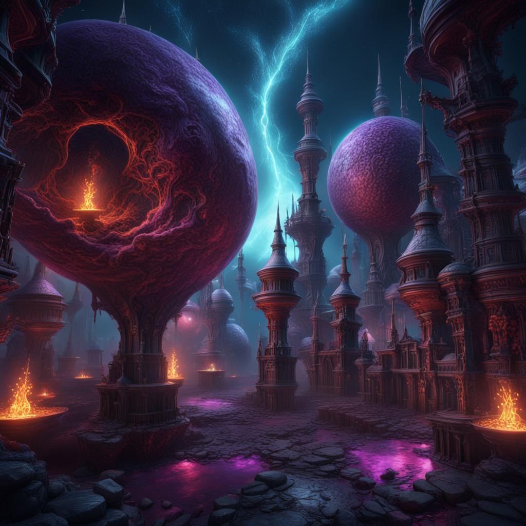 Dark Wizards Enclave in Dark Matter Energy Bomb