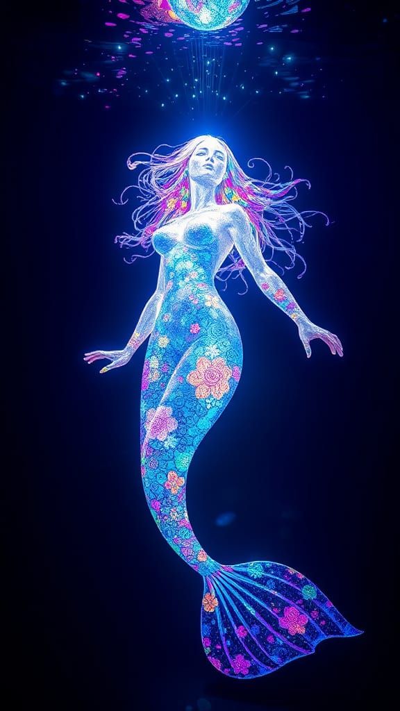 (Heavenly Light Projecting Into Your Soul A Light Sculpture ...