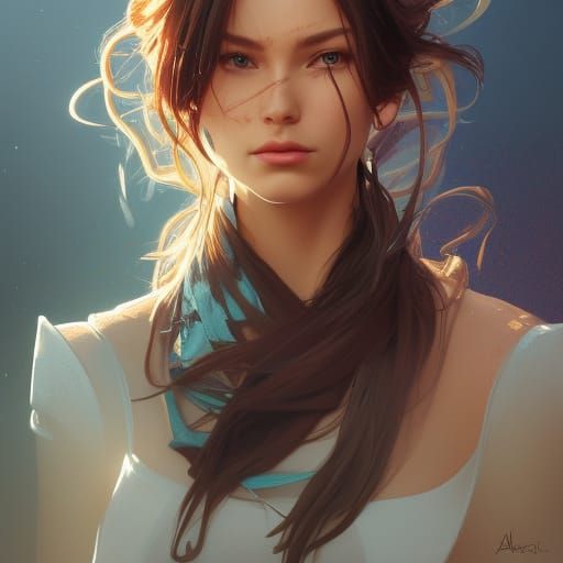 Detailed Purse Portrait in Hyperdetailed Style