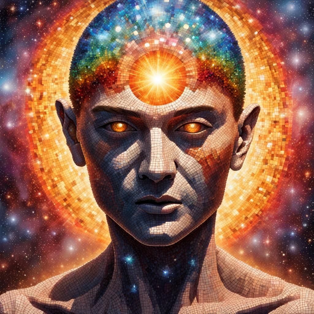 Astral Lifeform Born From Supernova Mosaic