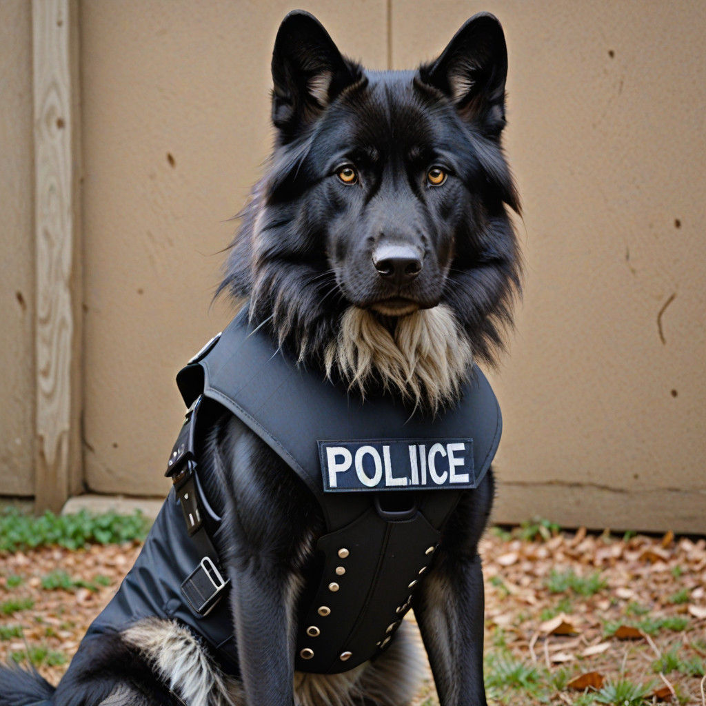 Wolf in Police Uniform