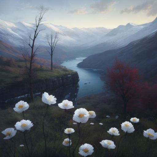 Vibrant Image Inspired by David Mould and Refik Anadol