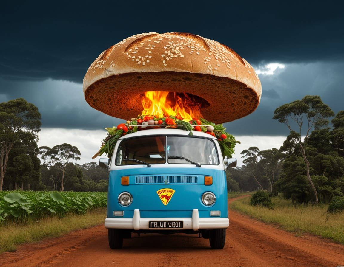 Giant Cauldron of Vegetables with Hippies and Mutants