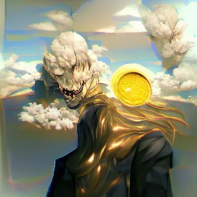 Walking on Sunshine with Golden Clouds