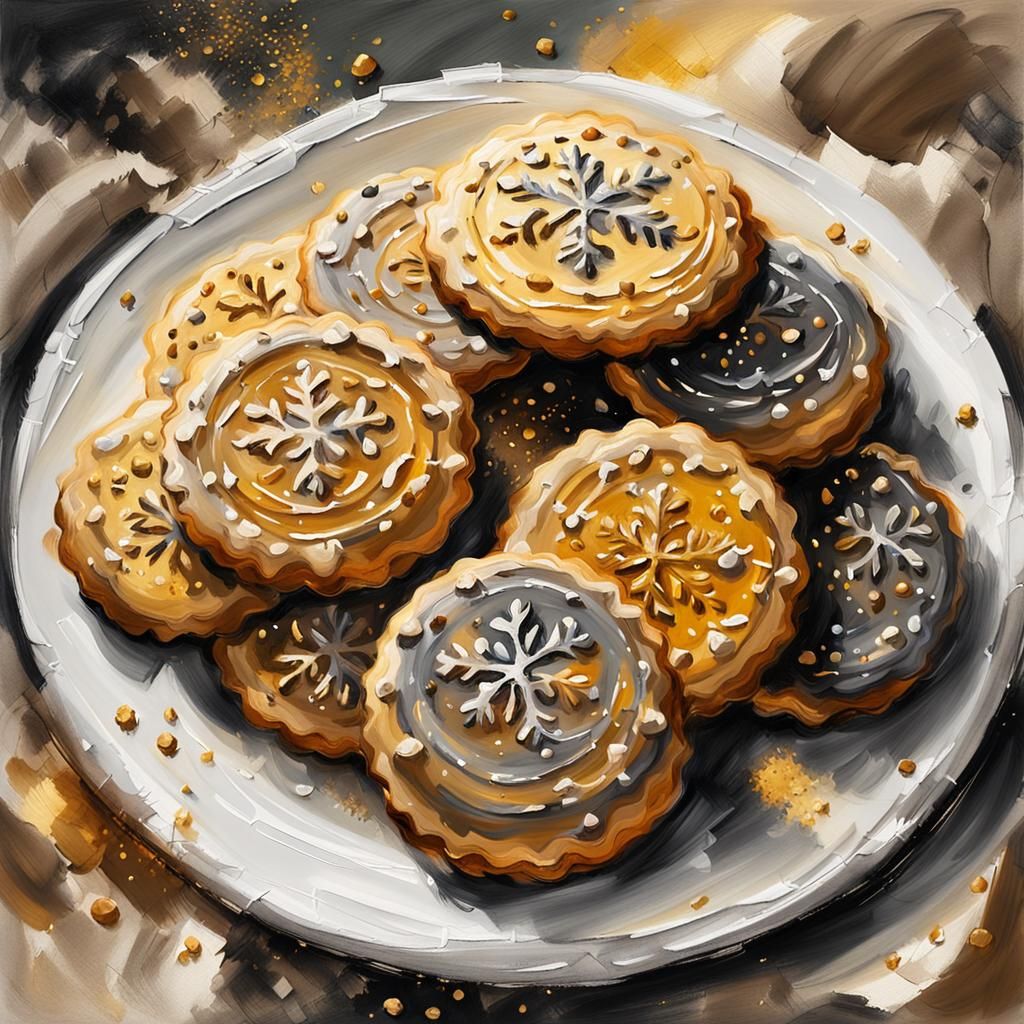 Traditional French Christmas cookies