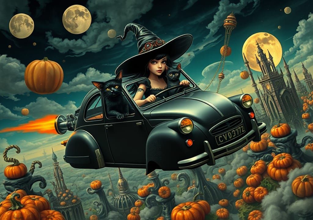 The Mechanic Witch & Her Invention