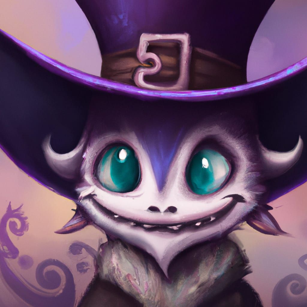 Hat Kid as Krampus: Photorealistic Detailed Painting