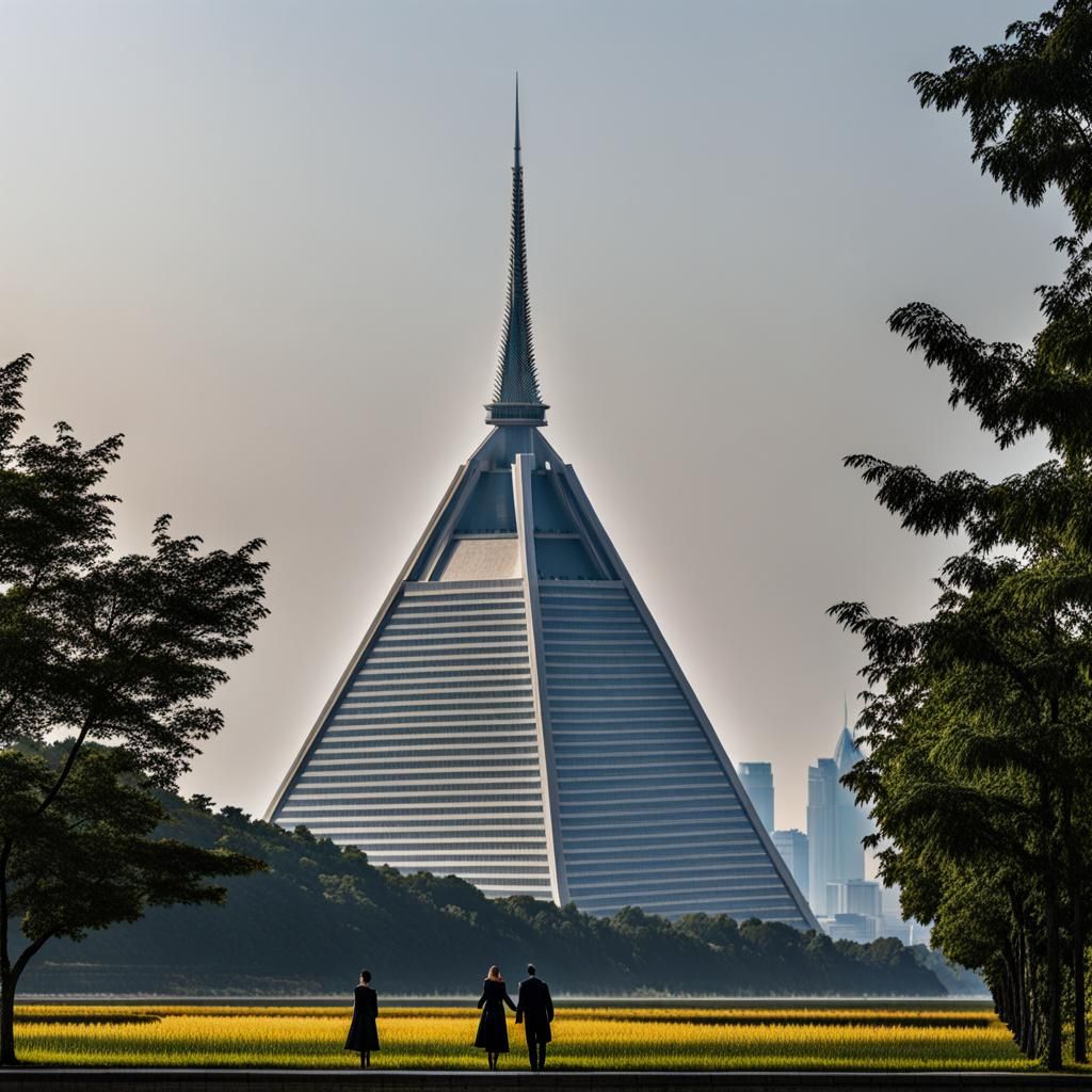 Iconic Ryugyong Hotel in Death Metal Scene