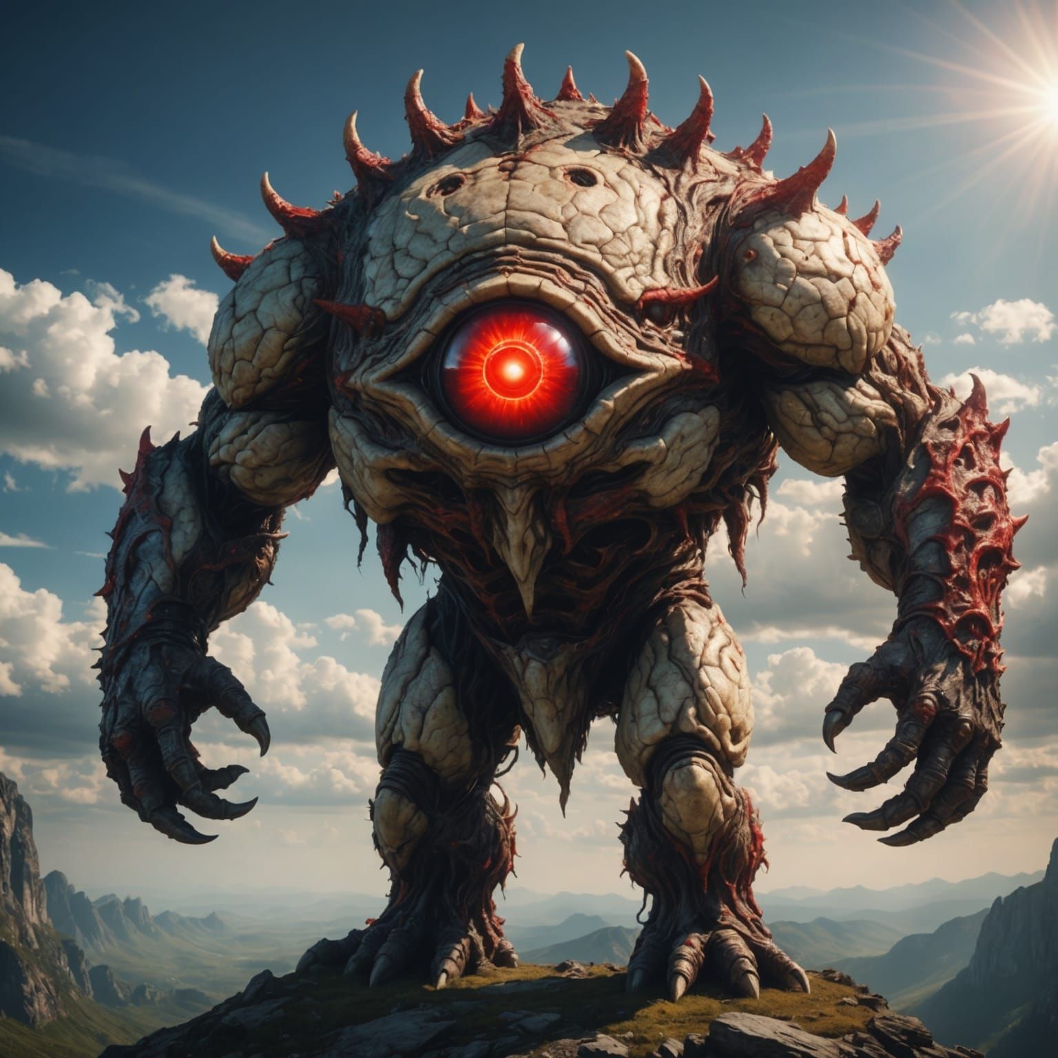 Epic Cyclops in Divine Light