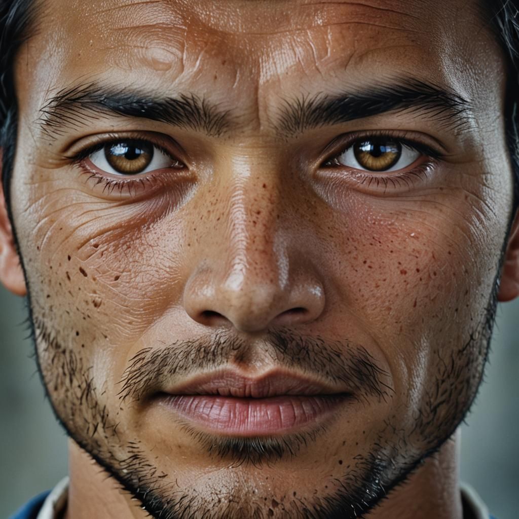 Professional Portrait of a Mixed-Race Man