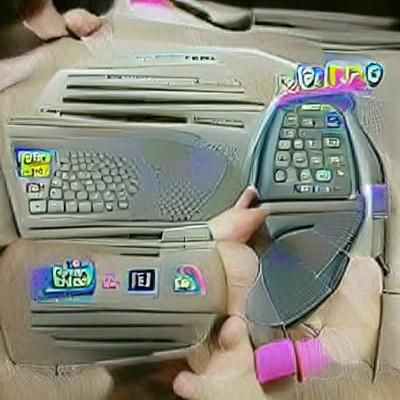 1990s Technology: A Nostalgic Computer Setup