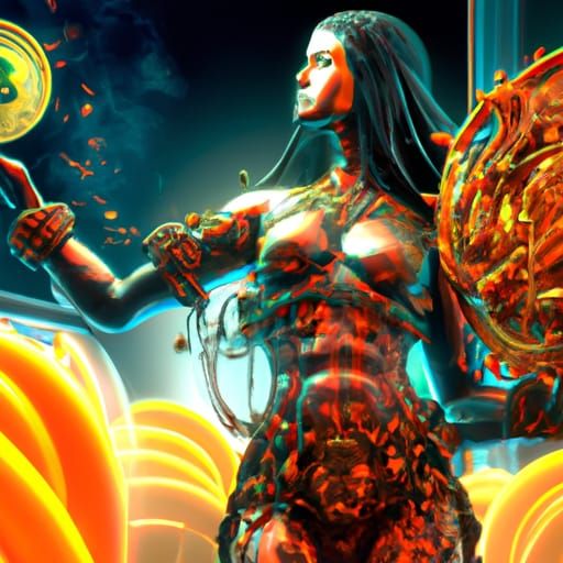 goddess of bitcoin