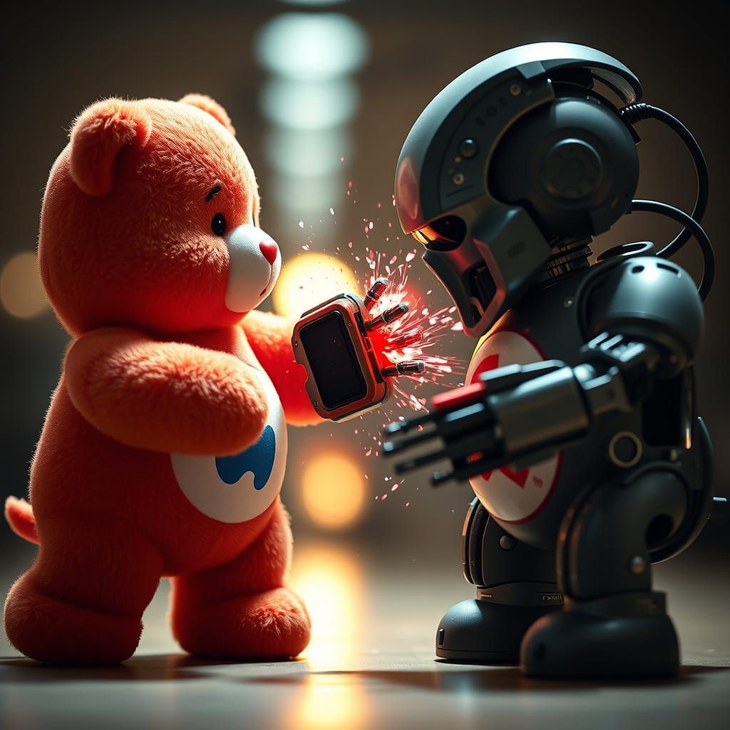 Fuzzy Frenzy in Cyberpunk Combat