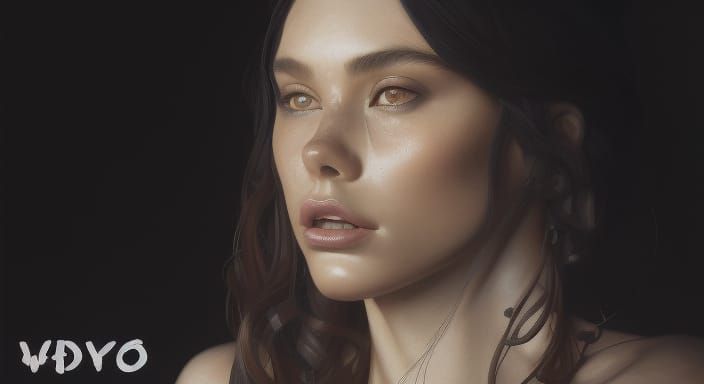 Madison Beer Portrait with Snakes in Artgerm Style