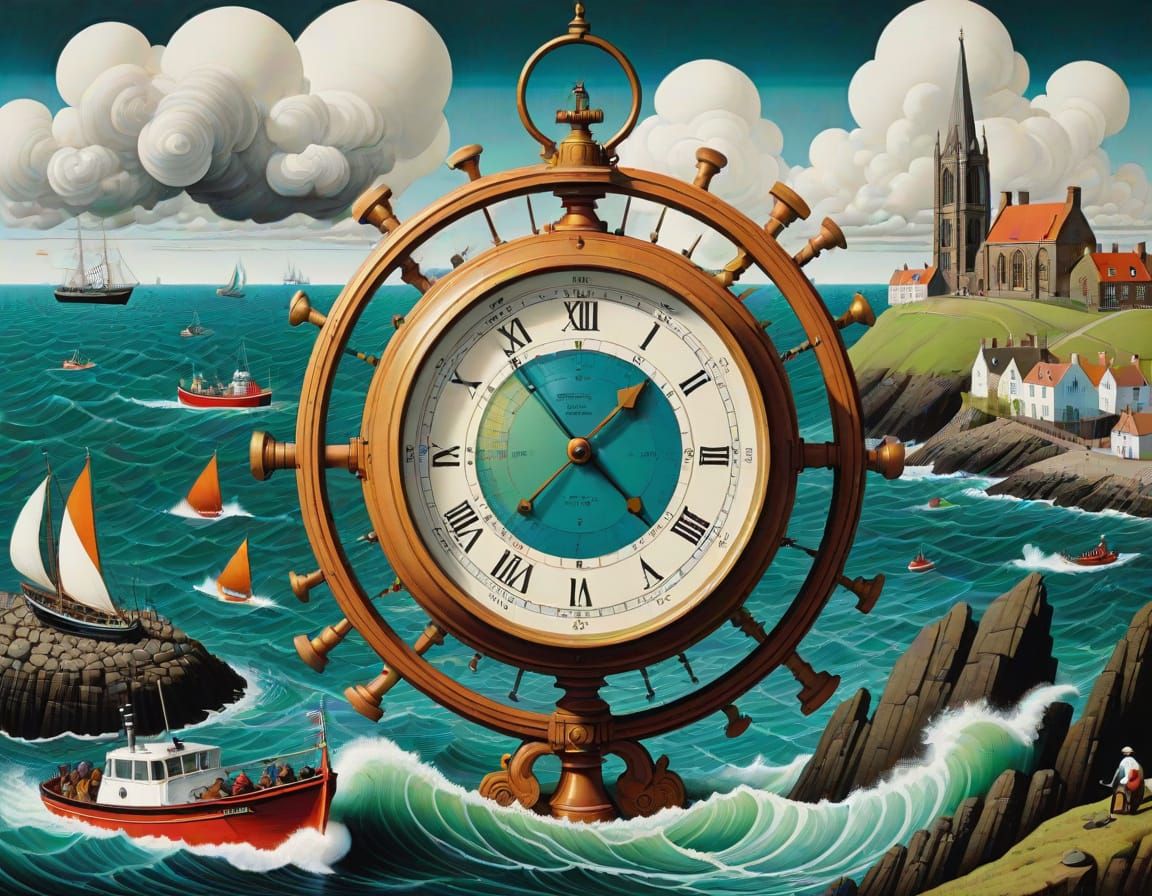 Surreal, Collage-Style Portraits of Comical Figures in a Sto...