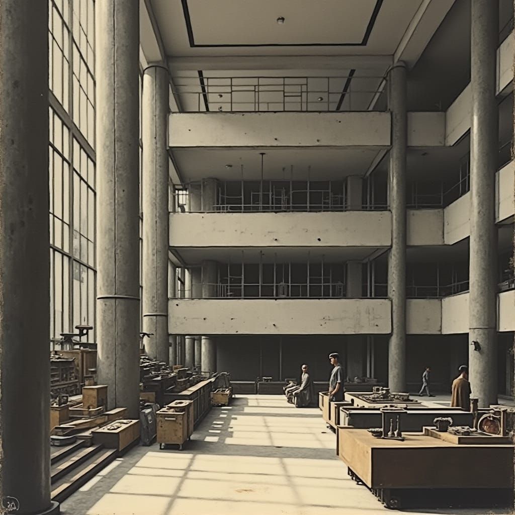 Soulless Modern Manufacturing: A Bauhaus Masterpiece