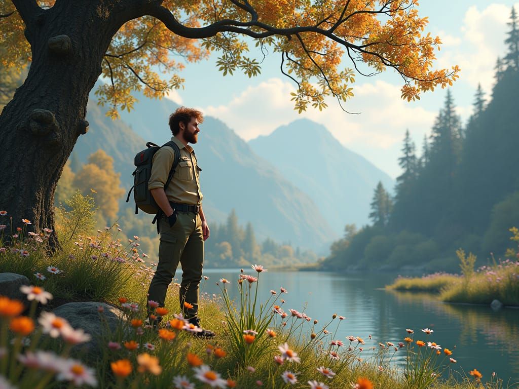 Park Ranger Discovers Enchanted Fairy Spring in the Mountain...