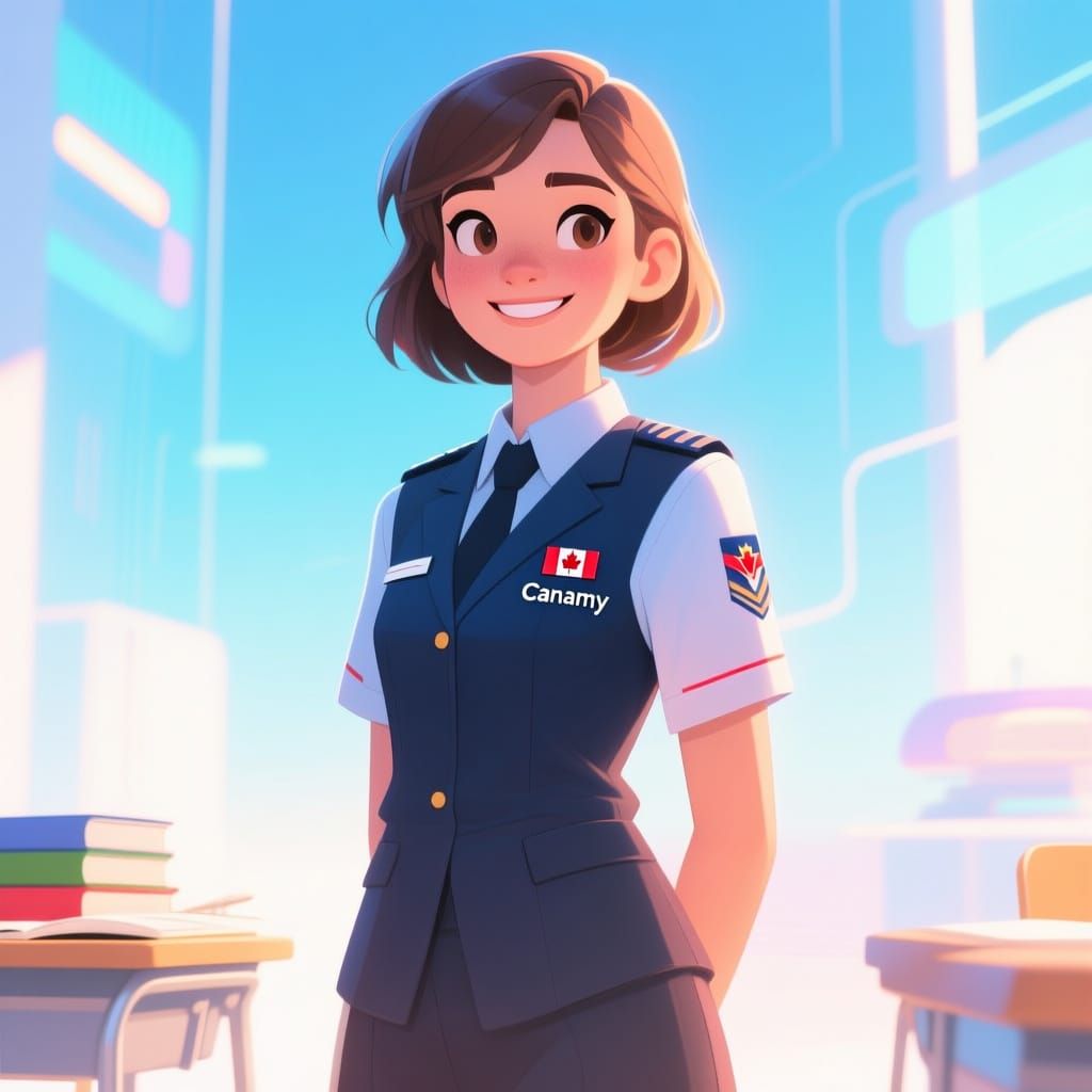 Student at Academy Canada in Digital Art Style
