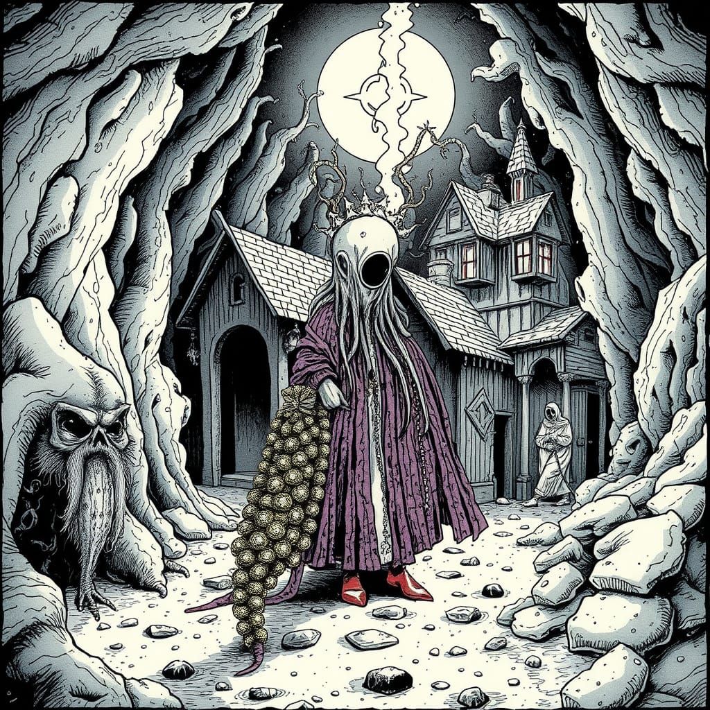 Surreal Alphabet Approaches Mysterious Hostel in Avant-Garde...