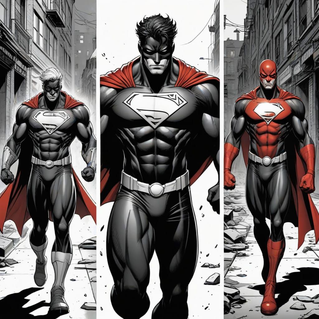 DCUO-Inspired Superhero in Everyday and Iconic Costumes