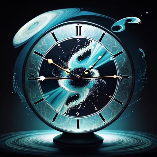 Abstract Triptych: The Illusion of Time