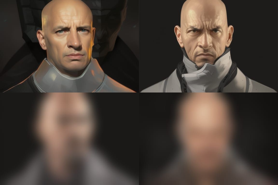 Wasteland Captain: Hyperdetailed Digital Portrait