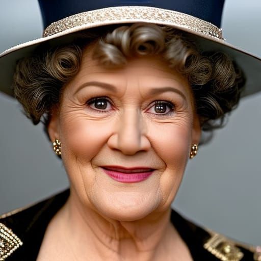 Hyperrealistic Rendering of Hyacinth Bucket in HDR