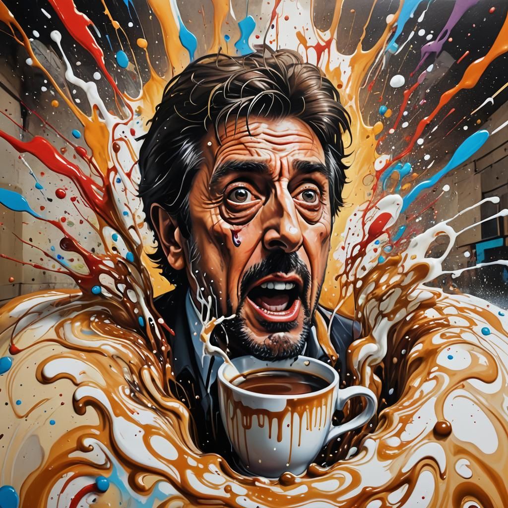 Al Pacino Drowns in a Colossal Cappuccino Nightmare